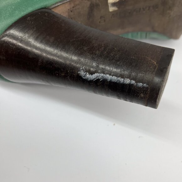 Vintage Y2K Miss Sixty Tall Green Boots | Leather | Size 40 - Picture 6 of 9